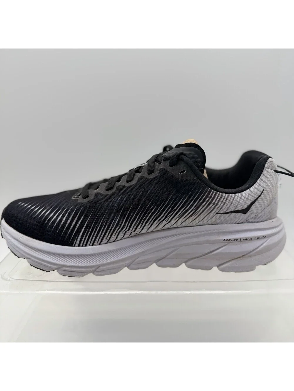 Hoka One One Women's Rincon 3 Black/White 1119396/BWHT Running Shoes - Size 7.5B